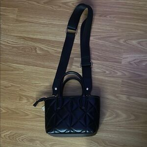 Black Quilted Women's Bag